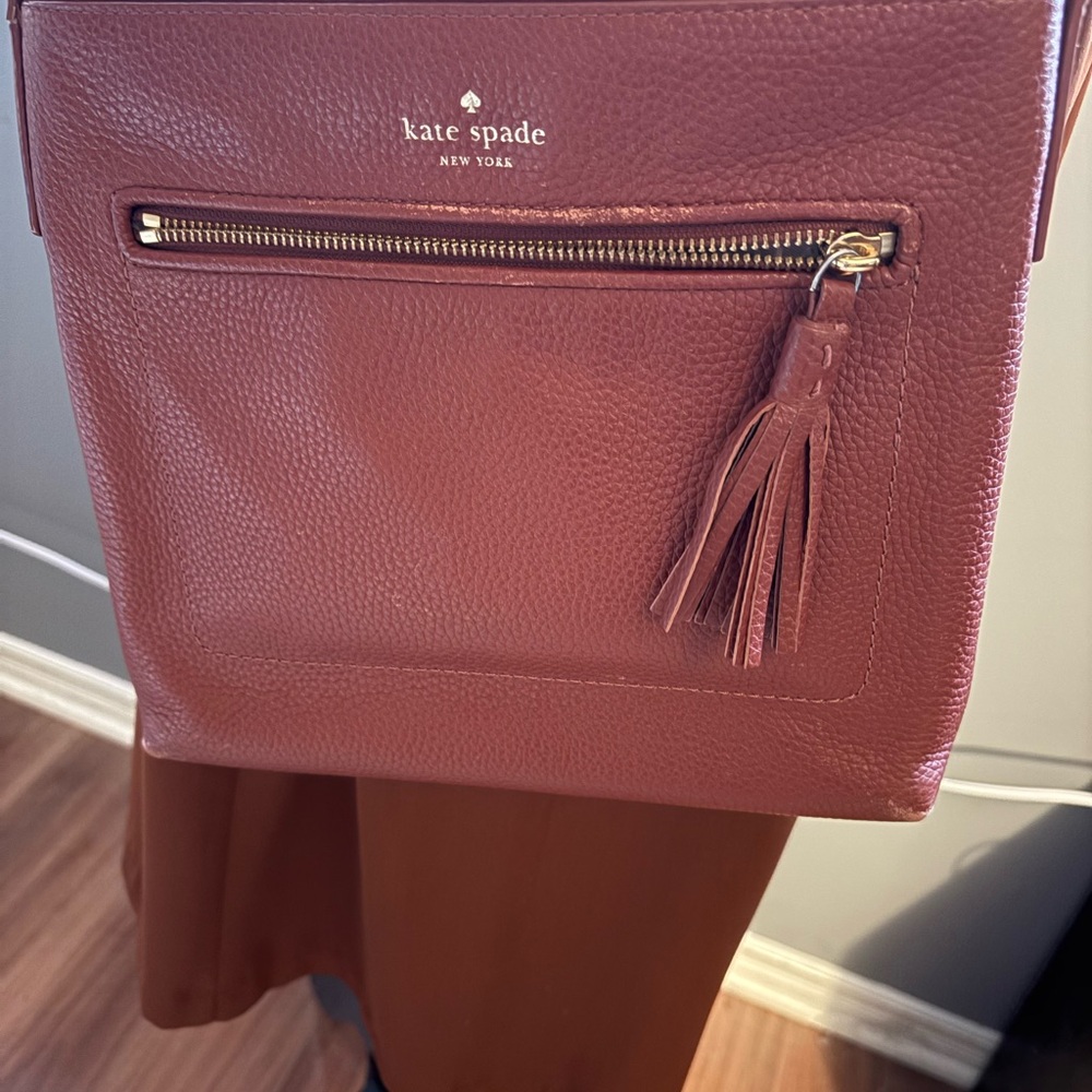 Kate Spade Brown Leather Crossbody Bag